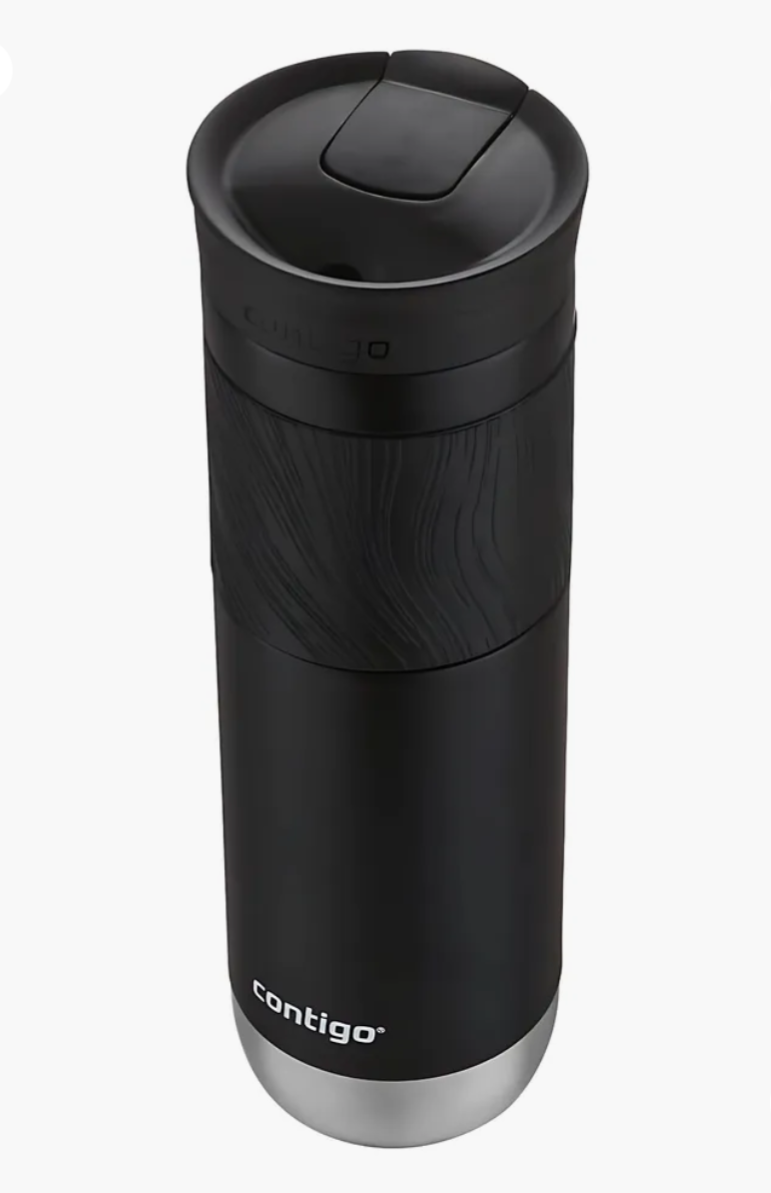 TERMO CONTIGO Byron SNAPSEAL® 2.0 SS Tumbler 24oz Licorice.Personalizado grabado Orden mínima 12 unidades