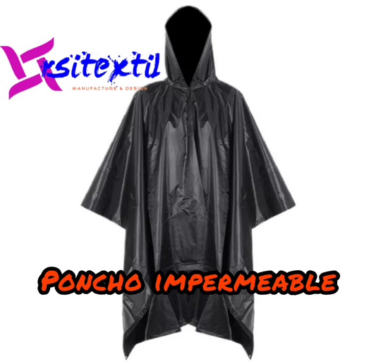 IMPERMEABLE TIPO PONCHO